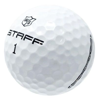 LostGolfBalls - 36 Wilson Staff Golf Balls in Mint Condition, Recycled Used Golf Balls, AAAAA Quality, WilsonStaff, White