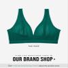 Smart & Sexy Women's Lace Trim & Mesh Panty Sexy Thongs & Cheeky Bikinis 2 Pack Aventurine/Black Hue L view 4