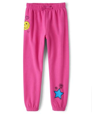 The Children's Place,Girls,Active Jogger Pants,Fall Fuschia,X-Large
