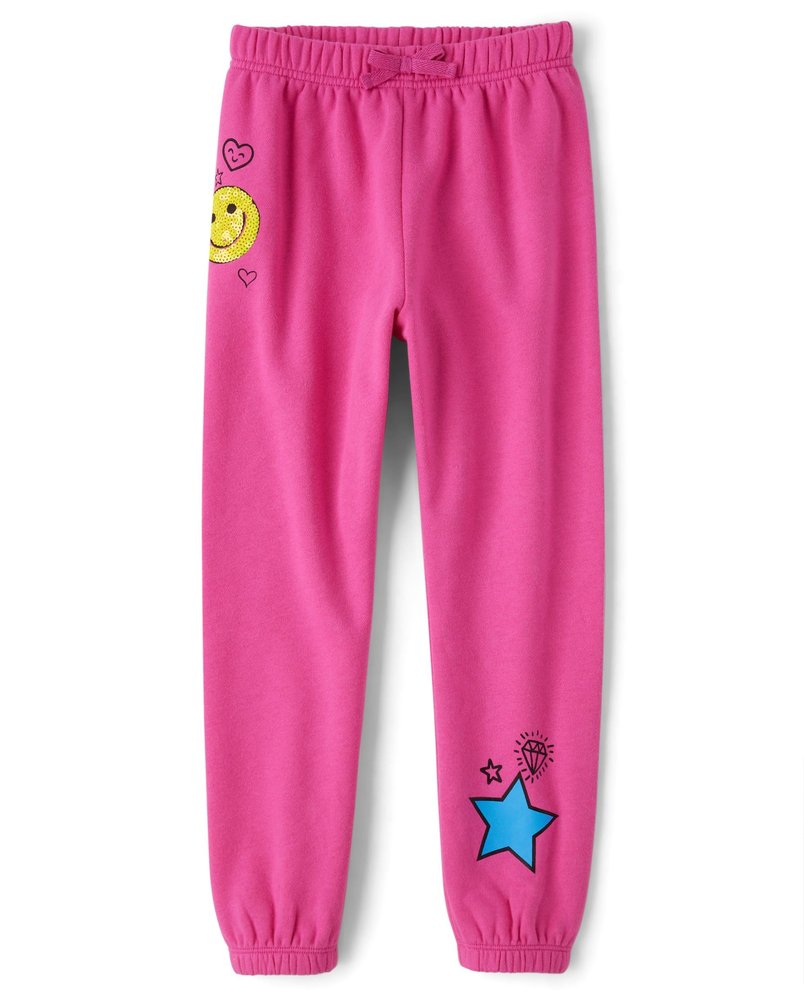 The Children's Place,Girls,Active Jogger Pants,Fall Fuschia,X-Large