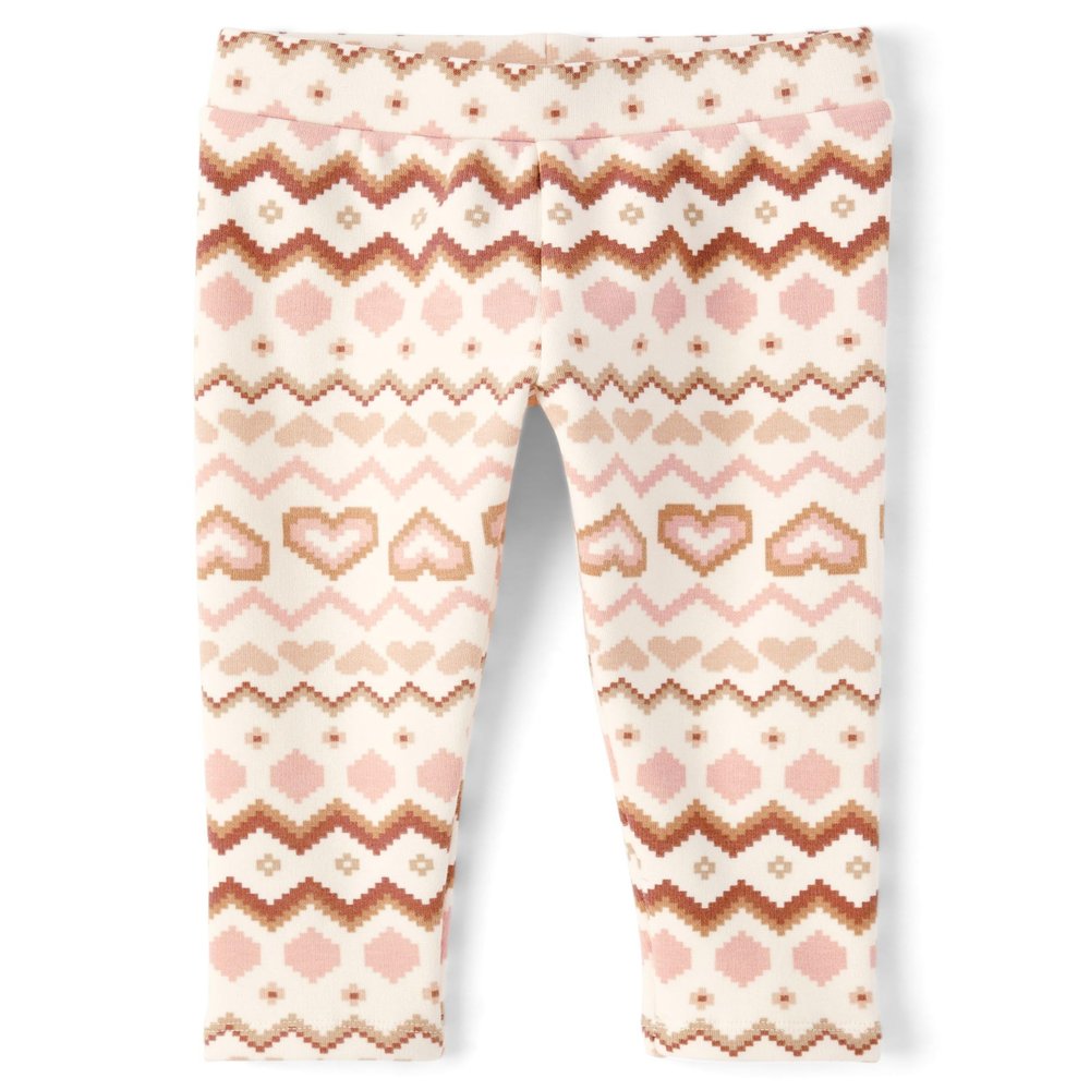 The Children's Place,Baby Girls,and Toddler Assorted Everyday Cozy Pull On Leggings,Sierra Tan,6 Months,9 Months