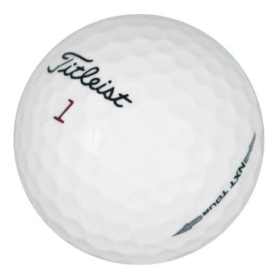 LostGolfBalls - 48 Titleist NXT Tour Golf Balls in Near Mint Condition, Recycled Used Golf Balls, AAAA Quality, Titleist NXT Tour, White