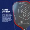 Enhance Pickleball SweetSpot Pro Paddle  Carbon Fiber Pickleball Racket w/Foam-Injected Edges for Max SweetSpot  Highest USAPA Approved Grit  Designed by #1 Coach (Classic) view 4