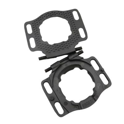2PCS Cleat Pedal Cover Quick Release Anti-Slip Bicycle Action Cleats Cover for WAHOO Speedplay Zero Aero NANO Lock frame (Black)
