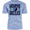 Memphis Grizzlies NBA Officially Licensed T-Shirt Ringspun Bold Team Color, XX-Large view 2