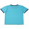Jugaoge Kids Boys Striped Soccer Jersey Quick Dry Football Training Uniform Tops Active Performance Shirts B Sky Blue 5-6 Years view 2