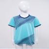 Jugaoge Kids Boys Striped Soccer Jersey Quick Dry Football Training Uniform Tops Active Performance Shirts B Sky Blue 5-6 Years view 3