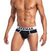 JOCKMAIL 2PCS/Pack Mens Open Back Briefs Bottomless Underwear Low Waist Mens Assless Men's Backless Briefs (US, Alpha, X-Large, Regular, Regular, Black + Blue) view 2