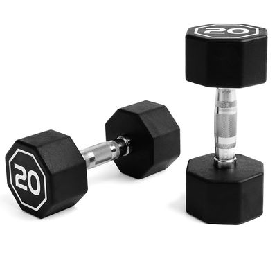 IR3920-10LB odorless Octagon rubber dumbbell Dumbbell Weight Hand Weights set of 2