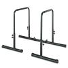 Donext Power Tower Pull Up Bar Station, Free Standing Pull Up Rack Dip Station for Home Gym, Height Strength Training Workout Equipment, Black view 1