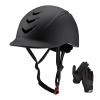 Equestrian Set - Helmet and Gloves for Horseback Riding and Training - Horse Riding Safety Gear Helmets Equestrian Equi-Pro Gear Gloves for Women, Man view 1