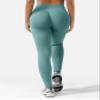 YEOREO SoftHue Hidden Scrunch Butt Workout Leggings for Women Lifting Seamless Mid Low Waist 25" Gym Fitness Yoga Pants with Tummy Control Pistachio-M view 3