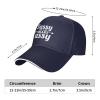 Sassy and A Bit Smart Assy Hat Funny Sandwich Baseball Cap Adjustable Dad Trucker Hat for Men Women Navy Blue view 2