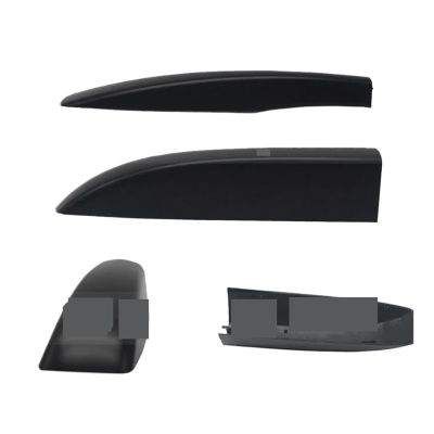 WALYAODM 1 PCS Car Accessories Black Roof Luggage Rack Guard Cover Fit for Nissan LIVINA C-Gear 2008 2009 2010 2011 2012 Luggage Rack Cover(Front Right)