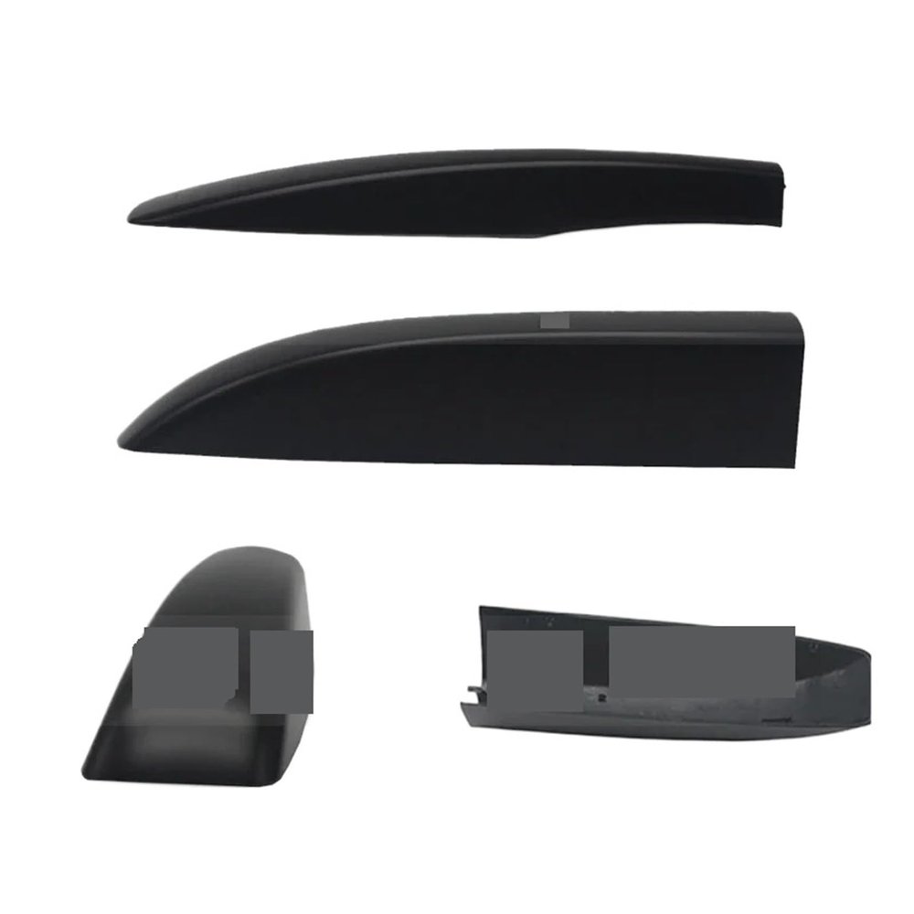 WALYAODM 1 PCS Car Accessories Black Roof Luggage Rack Guard Cover Fit for Nissan LIVINA C-Gear 2008 2009 2010 2011 2012 Luggage Rack Cover(Front Right)