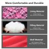 BISINNA Cotton Flannel Sleeping Bag for Adults Backpacking Camping Sleeping Bag 3 Season Envelope Sleeping Bags for Hiking view 3