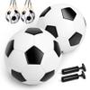 cellook 2 Pack Size 3 Soccer Balls for Kids, Soccer Ball for Boys Girls Toddlers Ages 2 3 4 5 6 7 8, Indoor Outdoor Sports Training Practice Ball Toys Gifts for Operation Christmas Child Shoe Box view 1