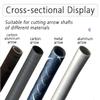SOPOGER Archery Carbon Arrow Saw & Fletching Jig Electric Portable Cutter UE Archer's Toolkit view 4