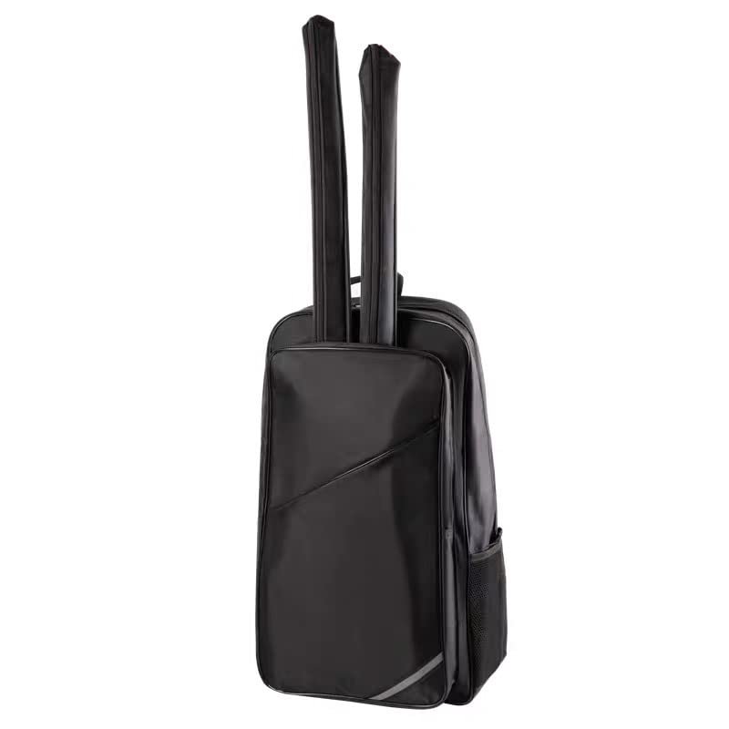 Fencing Sports Equipment Fencing Bag - Two Swords Double Sword Backpack for Both Adult and Child Fencers - Fencing Backpack(Black)