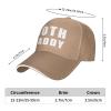 Goth Daddy Hat Funny Sandwich Baseball Cap Adjustable Dad Trucker Hat for Men Women Natural view 2