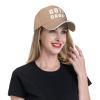 Goth Daddy Hat Funny Sandwich Baseball Cap Adjustable Dad Trucker Hat for Men Women Natural view 3