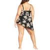 City Chic Women's Plus Size Ischia Overlay 1 Print Piece, 18 view 2