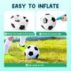 3 Pack Size 3 Soccer Ball for Kids with 1 Pump, Soccer Balls Bulk for Boys Girls Toddlers Ages 3 4 5 6 7 8, Indoor Outdoor Sports Training Practice Ball Toys Gift Operation Christmas Child Shoe Box view 4