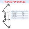 Compound Bow Package for Adults and Teens, Hunting Bow Archery Set with 12 Arrows, Fully Adjustable 30-55 Lbs, 24-29.5", Limbs Made in USA, RH&LH Avalible (Army Green, RH) view 3