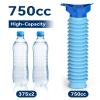 KkaFFe Pee Bottles for Men, Adjustable Emergency Urinal, Car Pee Bottle for Men and Women, Portable Toilet for Car, Shrinkable Personal Mobile Toilet,Urine Bottle view 3