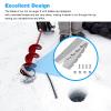 RO6G 28340 Ice Auger Blades Replacement Eskimo Power Auger Blades, 8 Inch Ice Fishing Auger Blades - 2 Pack view 3