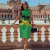 Hdjxbdhsv Women's Jamaica Lion Design Bodycon Midi Dress Crewneck Sleeveless Casual Summer Tank Top Dresses view 4