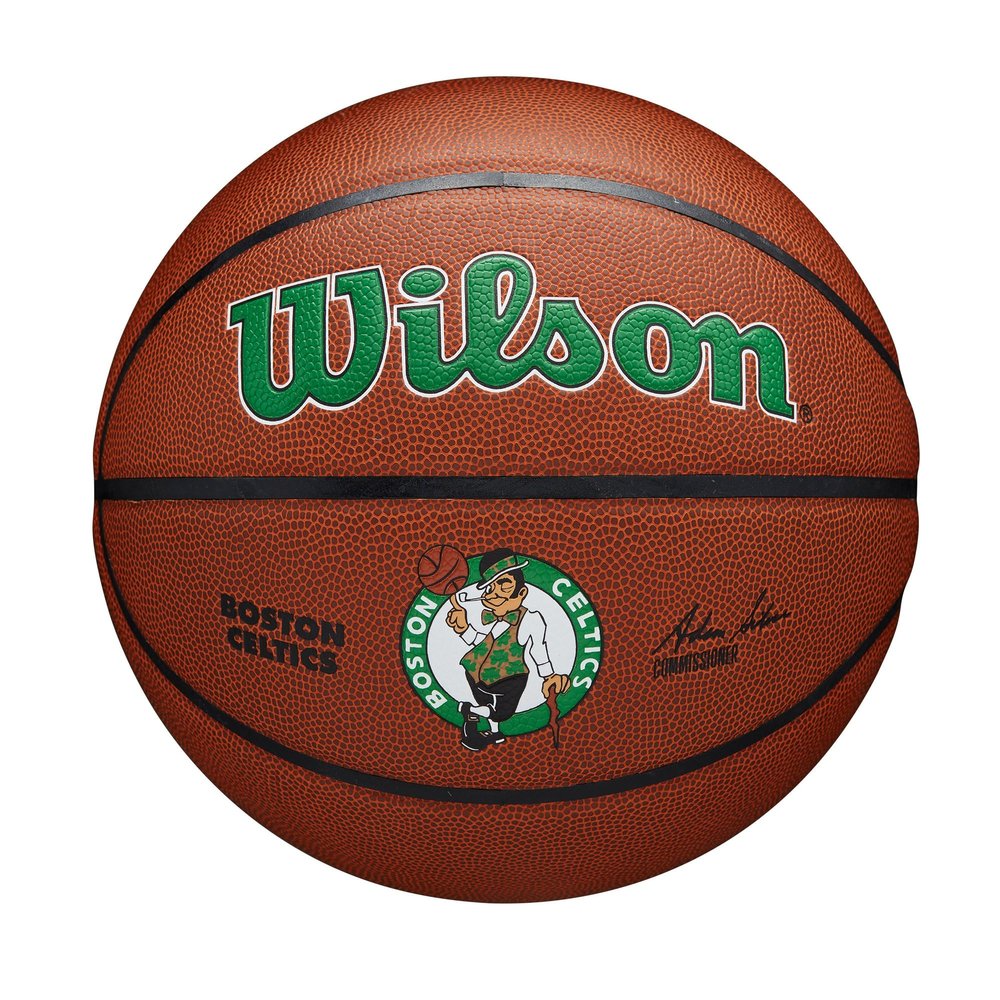 Wilson NBA Team Alliance Basketball - Boston Celtics, Size 7-29.5"
