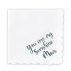 NineFit Basics Personalized Handkerchiefs - Customized Wedding Lace Handkerchiefs - Wedding Day Essentials - Bridal Gifts - White, Medium, 100% Cotton, Unisex Adult view 1