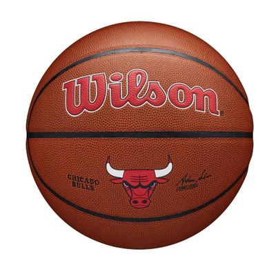 Wilson NBA Team Alliance Basketball - Chicago Bulls, Size 7-29.5"