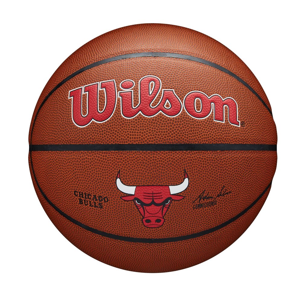 Wilson NBA Team Alliance Basketball - Chicago Bulls, Size 7-29.5"