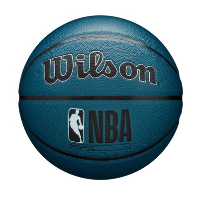 Wilson NBA Forge Indoor/Outdoor Basketball - Teal, Size 6-28.5"