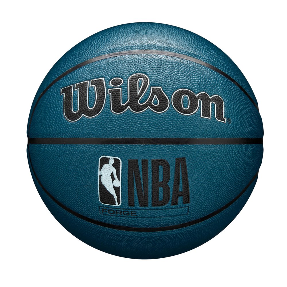 Wilson NBA Forge Indoor/Outdoor Basketball - Teal, Size 6-28.5"