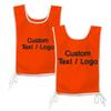 TopTie Custom Embroidery Golf Bibs Sports Event Vest with Ties Polyester 2-Tone for Adult Youth-Kelly Green view 2