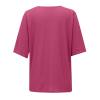 NineFit Basics Peime,3/4 Sleeve Cardigan For Women, Kimono Cardigans For Women,Casual Open Front 3/4 Sleeve Cardigan,Plus Size Lightweight Shawls Ruana Wraps,Large,Hot Pink-1 view 3