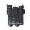 Metal Red/Green/Blue Laser Box Sights with IR Laser + Strobe/Momentary/Constant Modes (Whitelight LED 240 Lumens Flashlight)with Pressure Switchfor 20mm Rail(DABL-A2 Green Laser) view 2