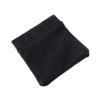Saccgt Men Ladies Genuine Leather Coin Pouch Snap Top Purse Strong Metal Spring Closure, app. 9x9cm/3.54x3.54'', Black view 1