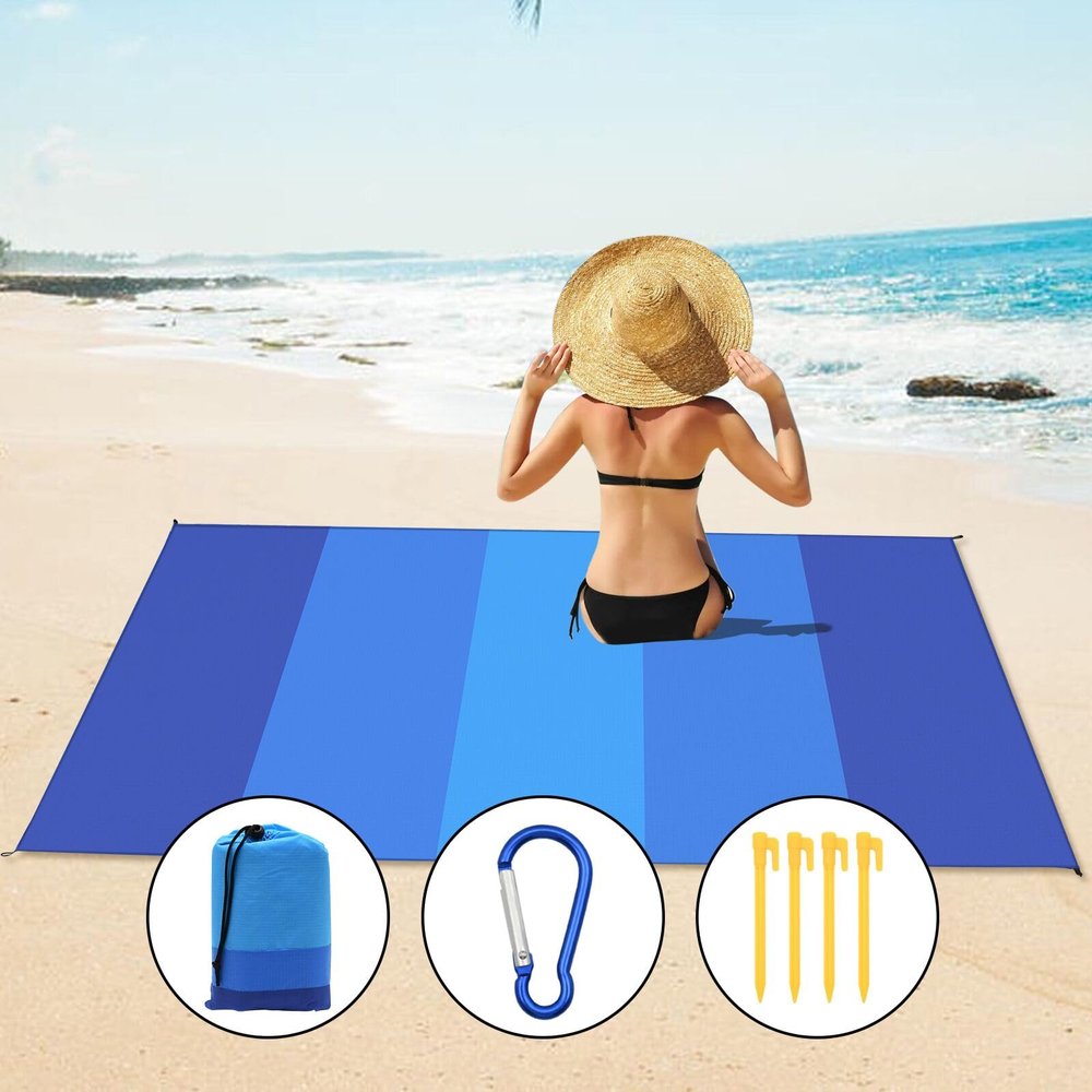 Zalaxt Waterproof Beach Blanket-Beach Mat -Suitable for Beach Travel,Camping,Picnic