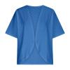 NineFit Basics Orders Placed By Me Recently,Kimono Cardigans For Women, Kimono Cardigans For Women,Casual Open Front 3/4 Sleeve Cardigan,Plus Size Lightweight Shawls Ruana Wraps,X-Large,Blue-2 view 2