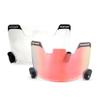 Pack of 2 Barnett Football Eyeshields/Visors (Clear+Clear Red) view 1