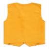 easyforever Women Men Button Vest Volunteer Activity Vest Unisex Waiter Waistcoat Bartender Work Uniform Clerk Workwear Yellow Medium view 2