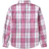 Betusline Girls' Plaid Flannel Shirt, Kids Long Sleeve Button Shirts Tops, F Pink #5, 18-24 Months= Tag 90 view 4