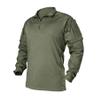 IDOGEAR Mens Tactical Military Shirts 1/4 Zip Combat BDU Shirts Camo Long Sleeve with Pockets for Outdoor Airsoft Paintball(Ranger Green,XX-Large) view 1