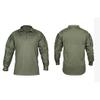 IDOGEAR Mens Tactical Military Shirts 1/4 Zip Combat BDU Shirts Camo Long Sleeve with Pockets for Outdoor Airsoft Paintball(Ranger Green,XX-Large) view 3