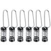 Eyech 6Pcs Boat Flag Clips Fishing Flag,Stainless Steel Marine Boat Flag Clips for Outrigger Lines Antennas Stern Lights Flagpole Rope view 1