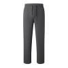 Womens Wide Leg Sweatpants Casual High Waist Baggy Sweatpants Boyfriend Fleece Jogger Pants with Pockets Trousers view 4